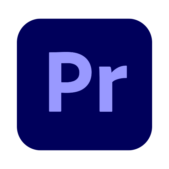 Premiere Pro transparent logo